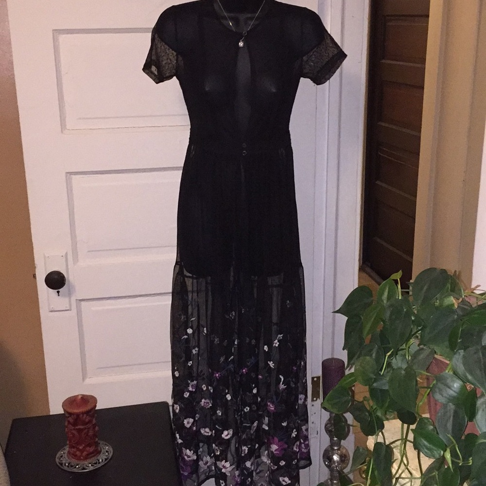 🏝 sexy sheer swimsuit cover-up⛱ - Picture 2 of 6